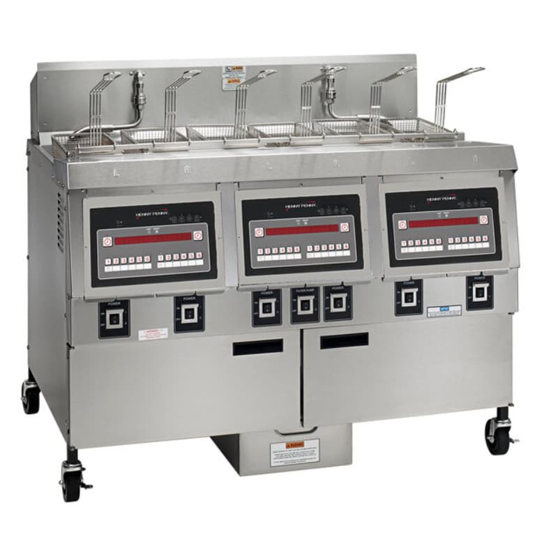 Henny Penny GVE Manual Low Oil Volume Open Fryer — GVE 072