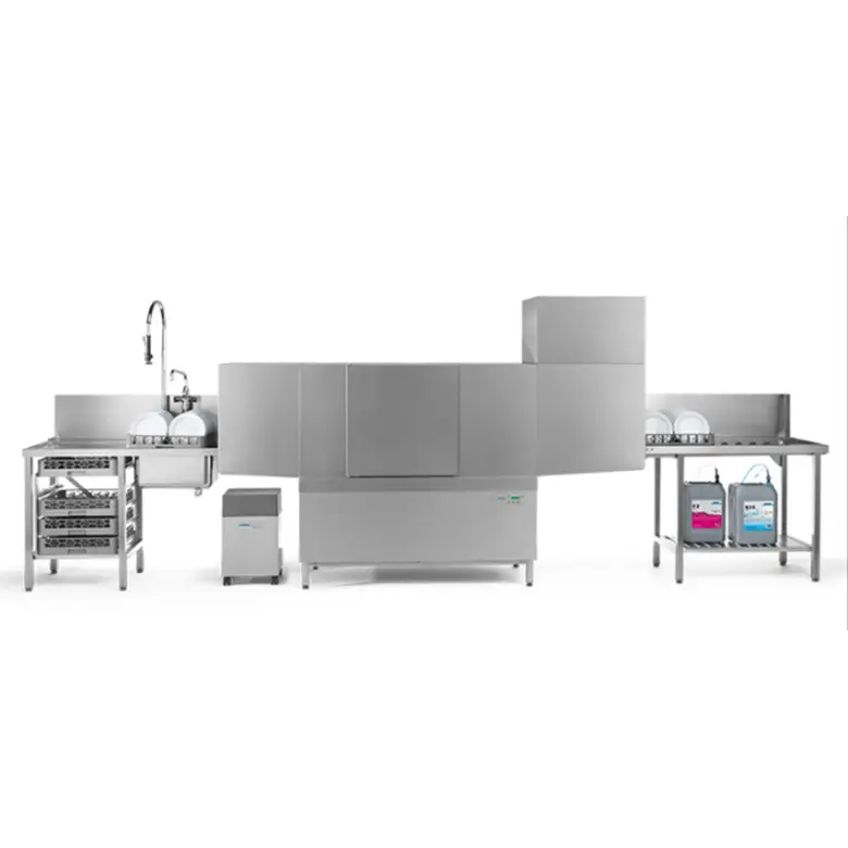 Winterhalter Rack Conveyor Dishwasher — C50 Dual rinse